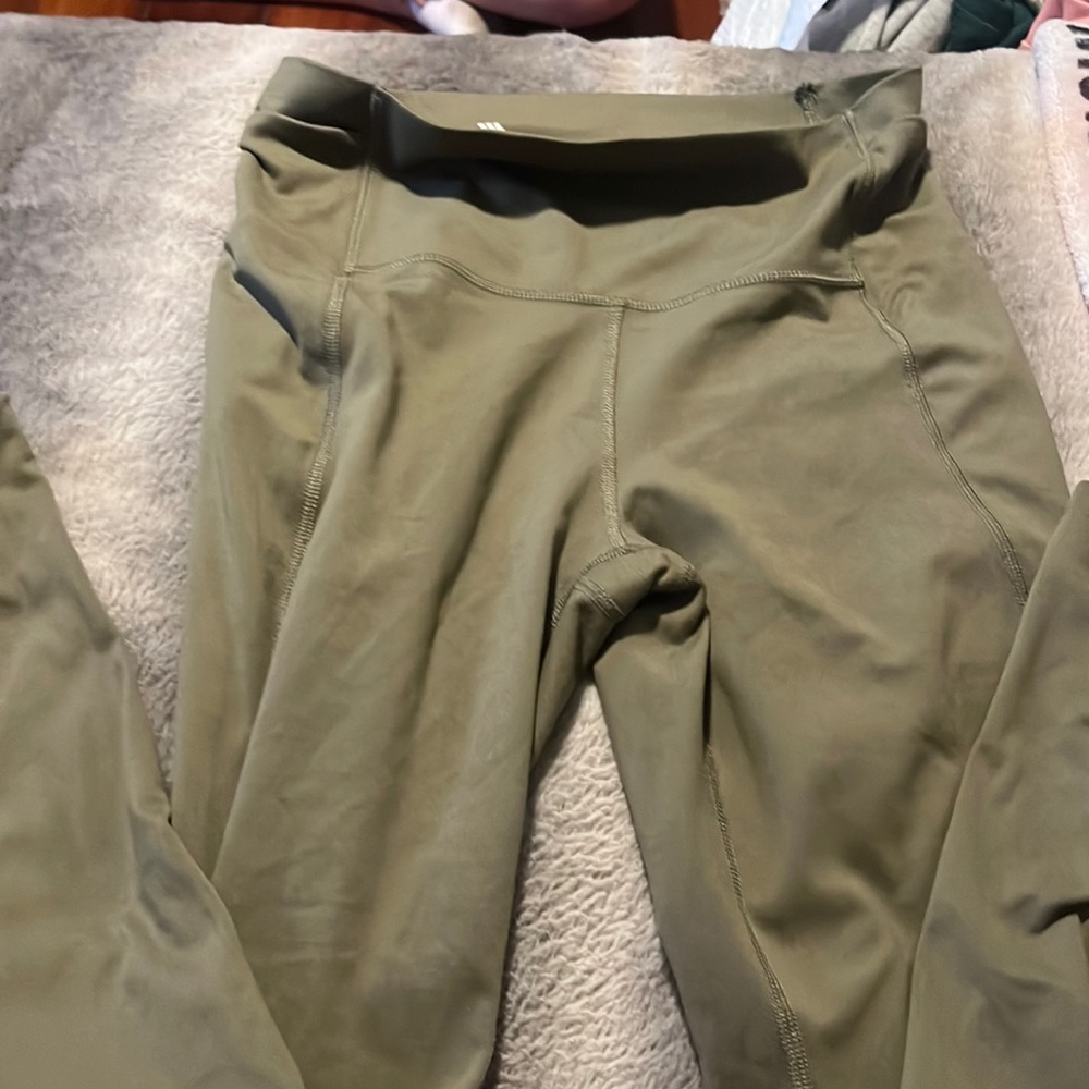 olive green leggings